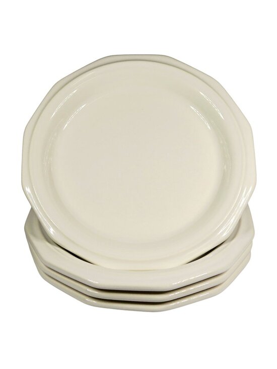 Pfaltzgraff Other - Pfaltzgraff Heritage White Dessert Plates, Set of 4, 6.75", Vintage 1980s